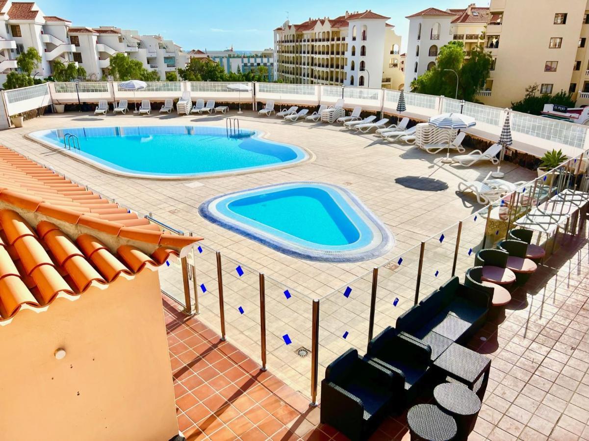 !!! Relaxing View, The Heights Apartment With Terrace And Heated Pools, Los Cristianos Los Cristianos  Kültér fotó
