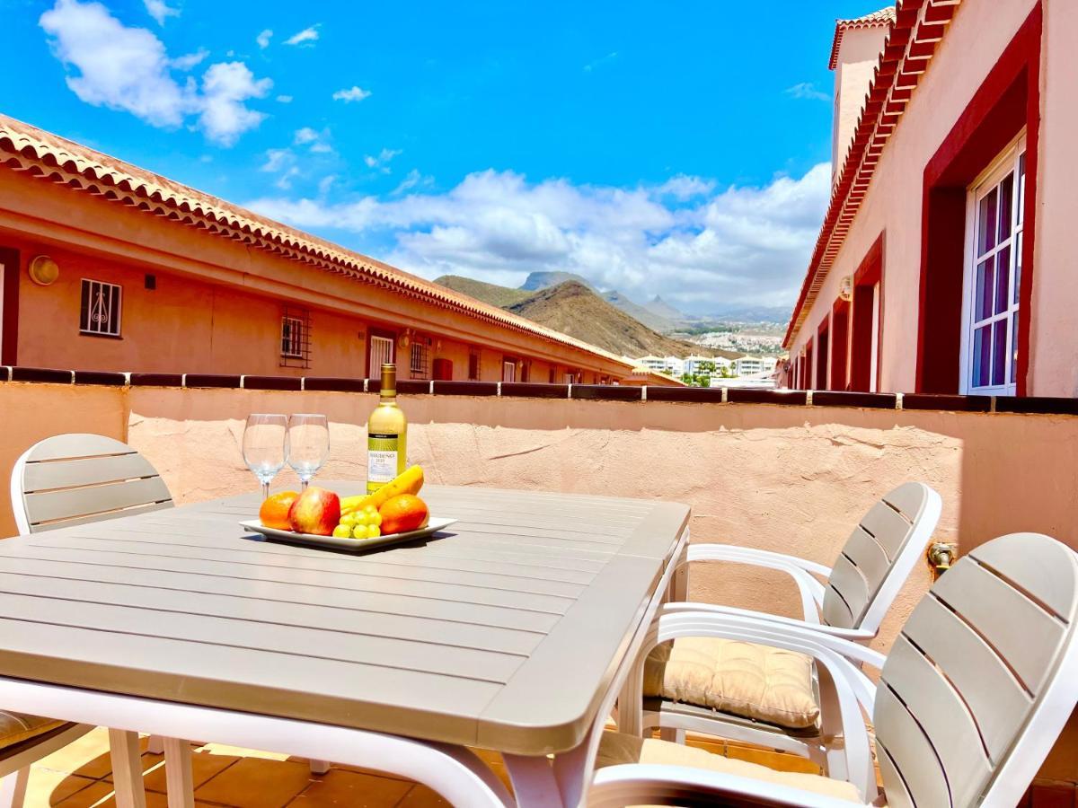 !!! Relaxing View, The Heights Apartment With Terrace And Heated Pools, Los Cristianos Los Cristianos  Kültér fotó