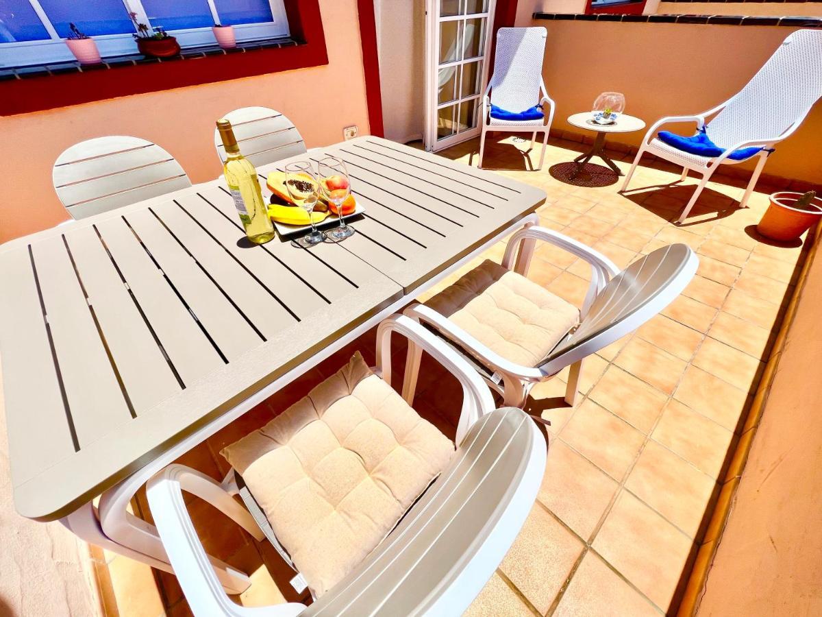 !!! Relaxing View, The Heights Apartment With Terrace And Heated Pools, Los Cristianos Los Cristianos  Kültér fotó