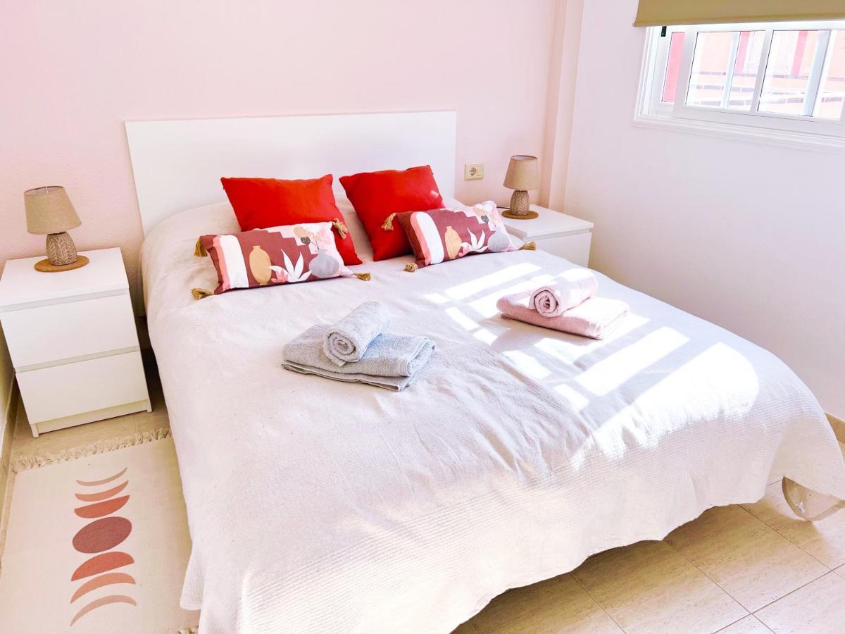 !!! Relaxing View, The Heights Apartment With Terrace And Heated Pools, Los Cristianos Los Cristianos  Kültér fotó